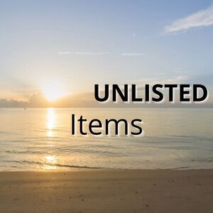 Unlisted item for Live show